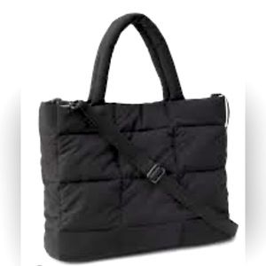 NWT GAP Crossbody Puffer Tote Bag